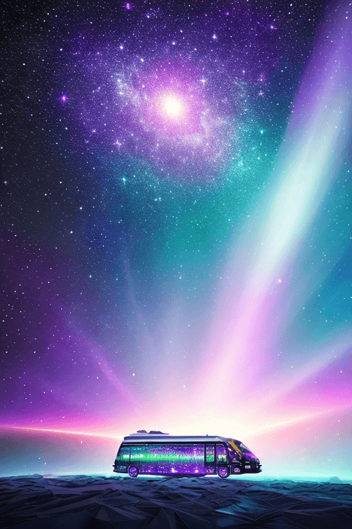 Playground AI로 생성한 그림(3) - 은하수