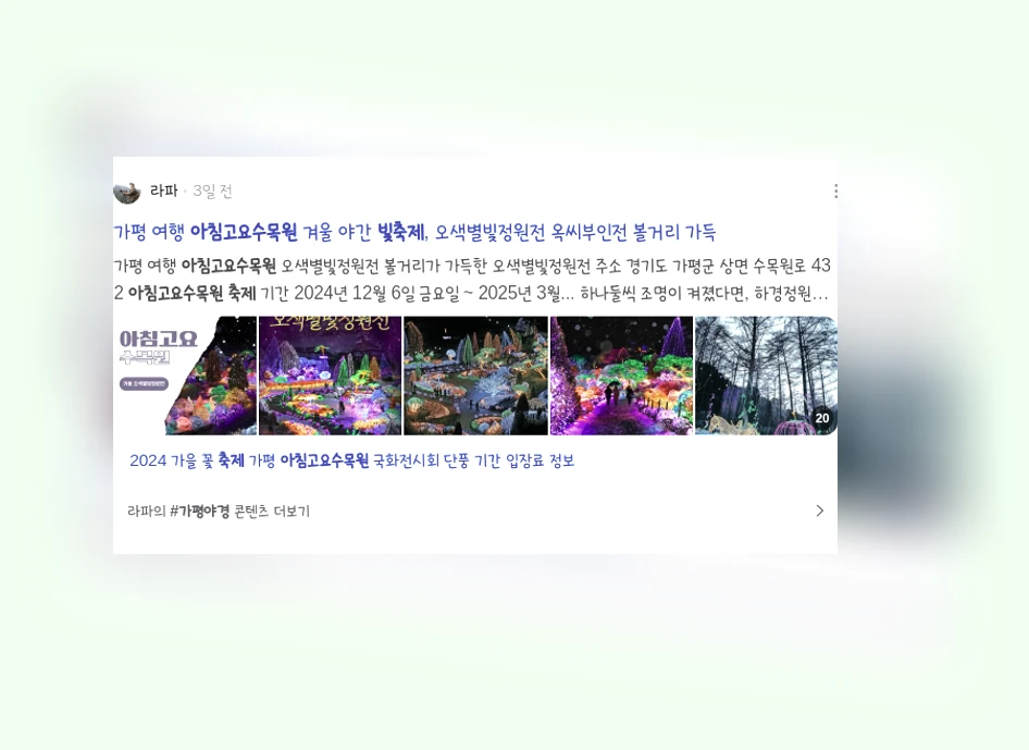 아침고요수목원빛축제_2_subsection