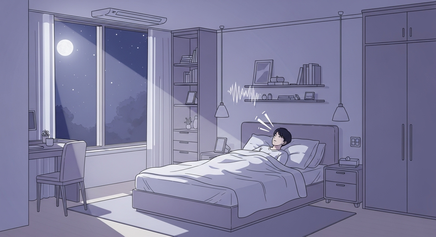 귀속진동음&amp;#44; 이명&amp;#44; 밤에들리는소리