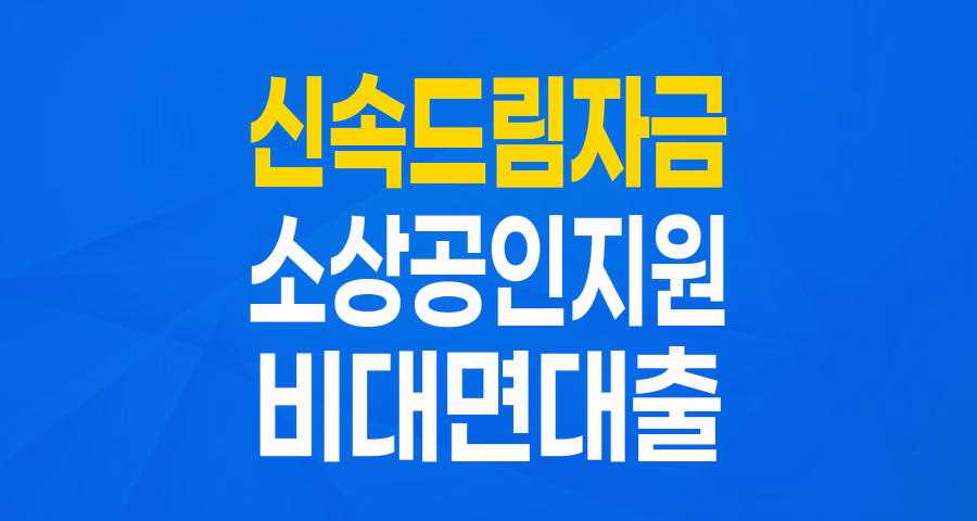 서울시 중소기업 및 소상공인 '신속드림자금': 비대면으로 최대 3천만원 지원받는 법!