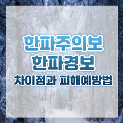 한파주의보
한파경보
한파 기준
한파 피해 예방
동파 방지
겨울철 건강 관리
수도 동파 예방
한파 대비 방법
겨울철 차량 관리
한파 대처법