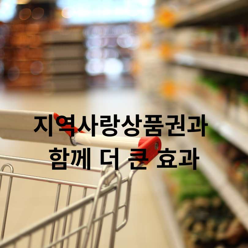 민생회복 소비쿠폰 2차, 생협 매장에서도 사용 가능