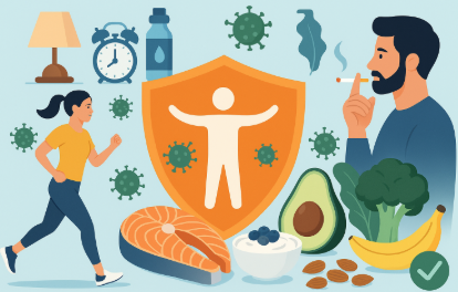 면역력에 관련된 사진