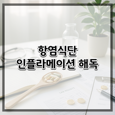 인플라메이션 해독 – 항염 식단의 모든 것