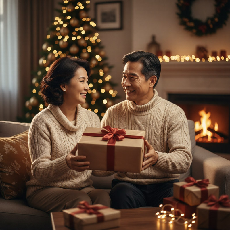 부모님을 위한 감동형 크리스마스 선물