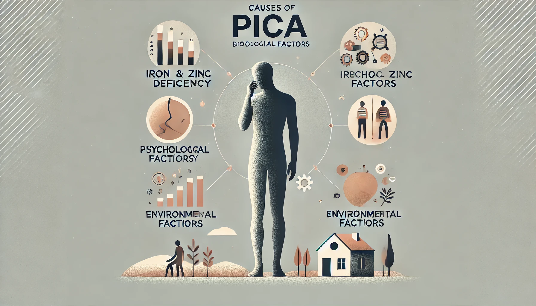 이식증(Pica) 증상, 진단 그리고 치료 - 이식증의 원인