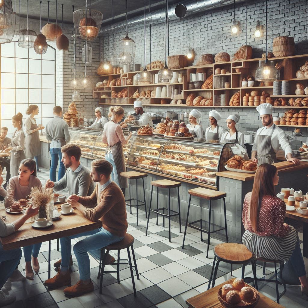 베이커리 배경