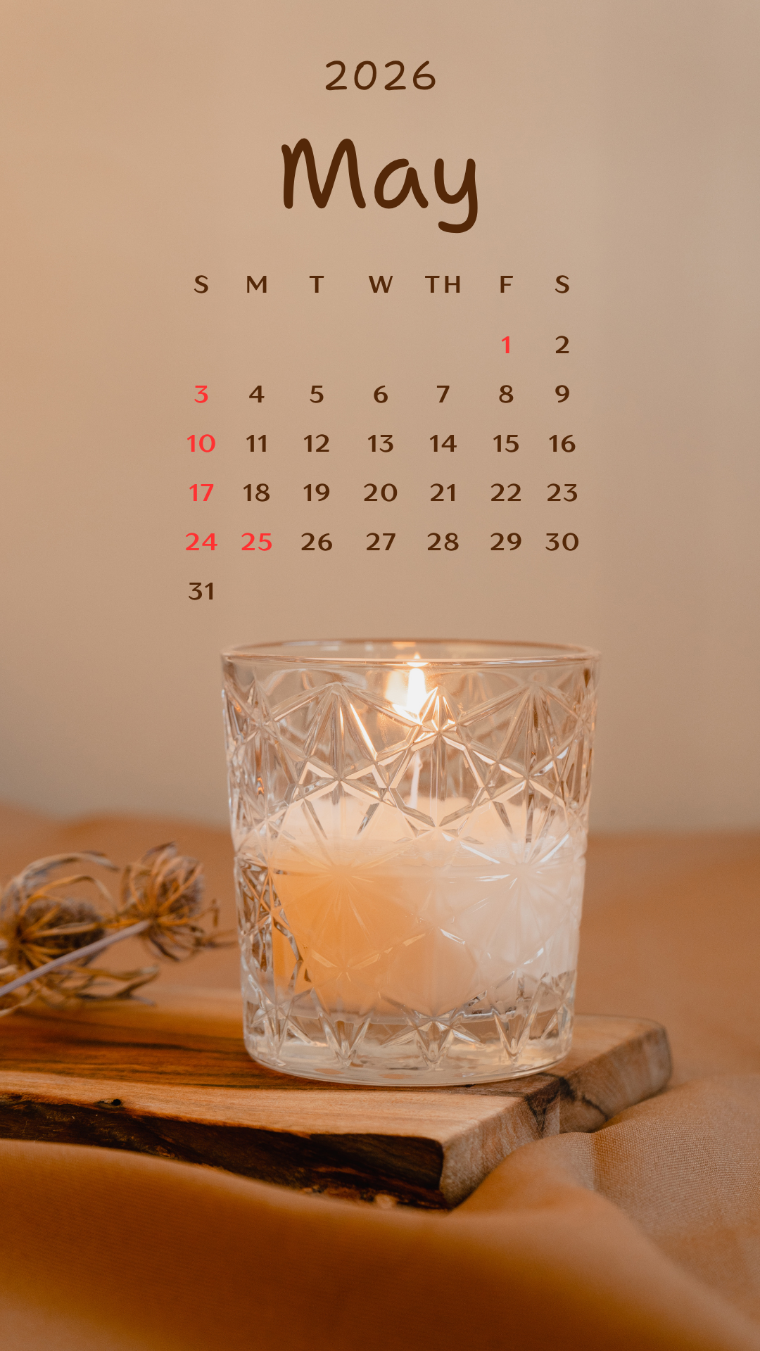 2026년5월 달력 배경화면 스마트폰 바탕화면 이미지 사진 모음