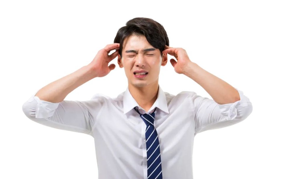 머리가 찌릿찌릿 아파요