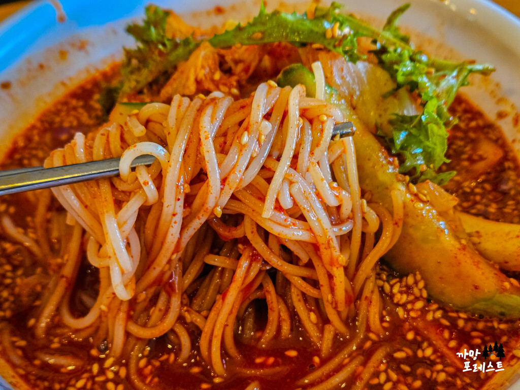 망향 비빔국수 화성점 양념국수