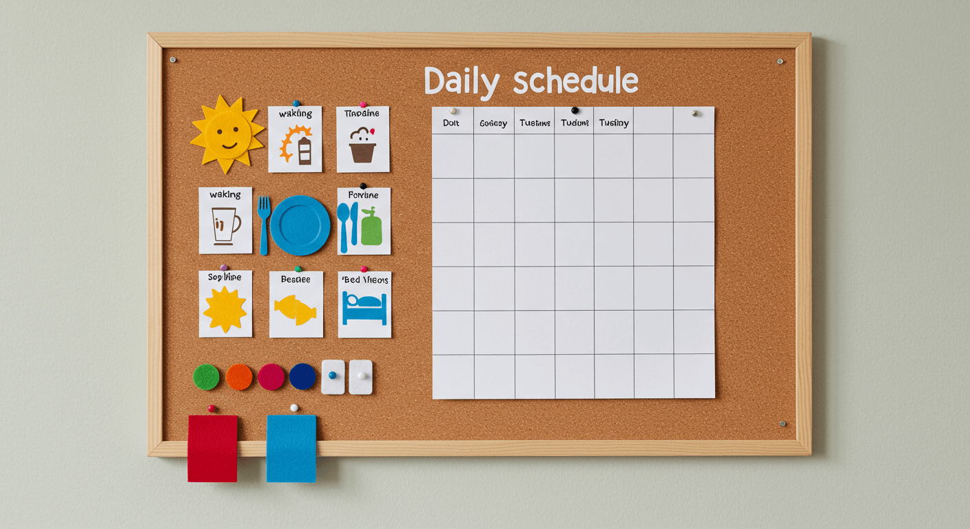데일리 스케쥴 보드-사진