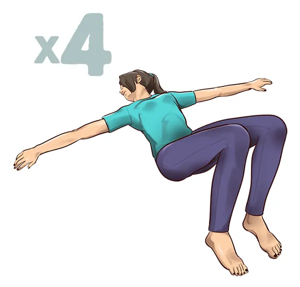 허리 펴는 운동 일자허리 굽은 허리에좋은운동