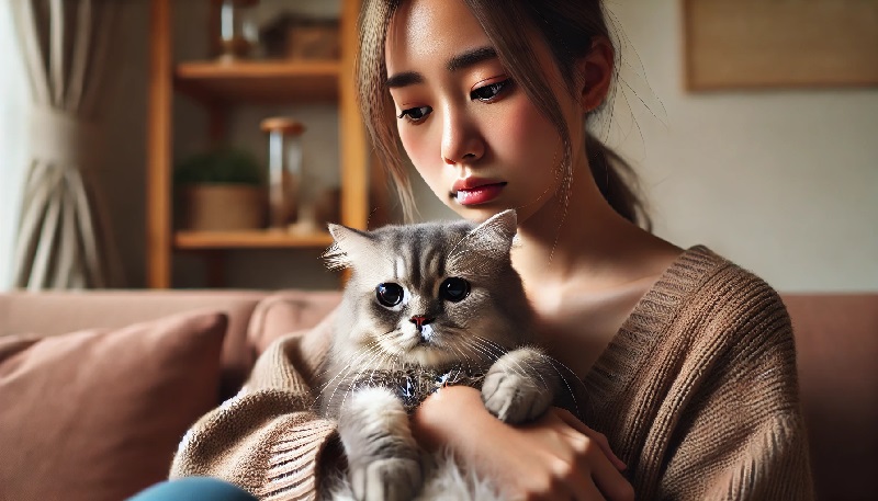 우리 고양이가 토하면 어떻게 할까?