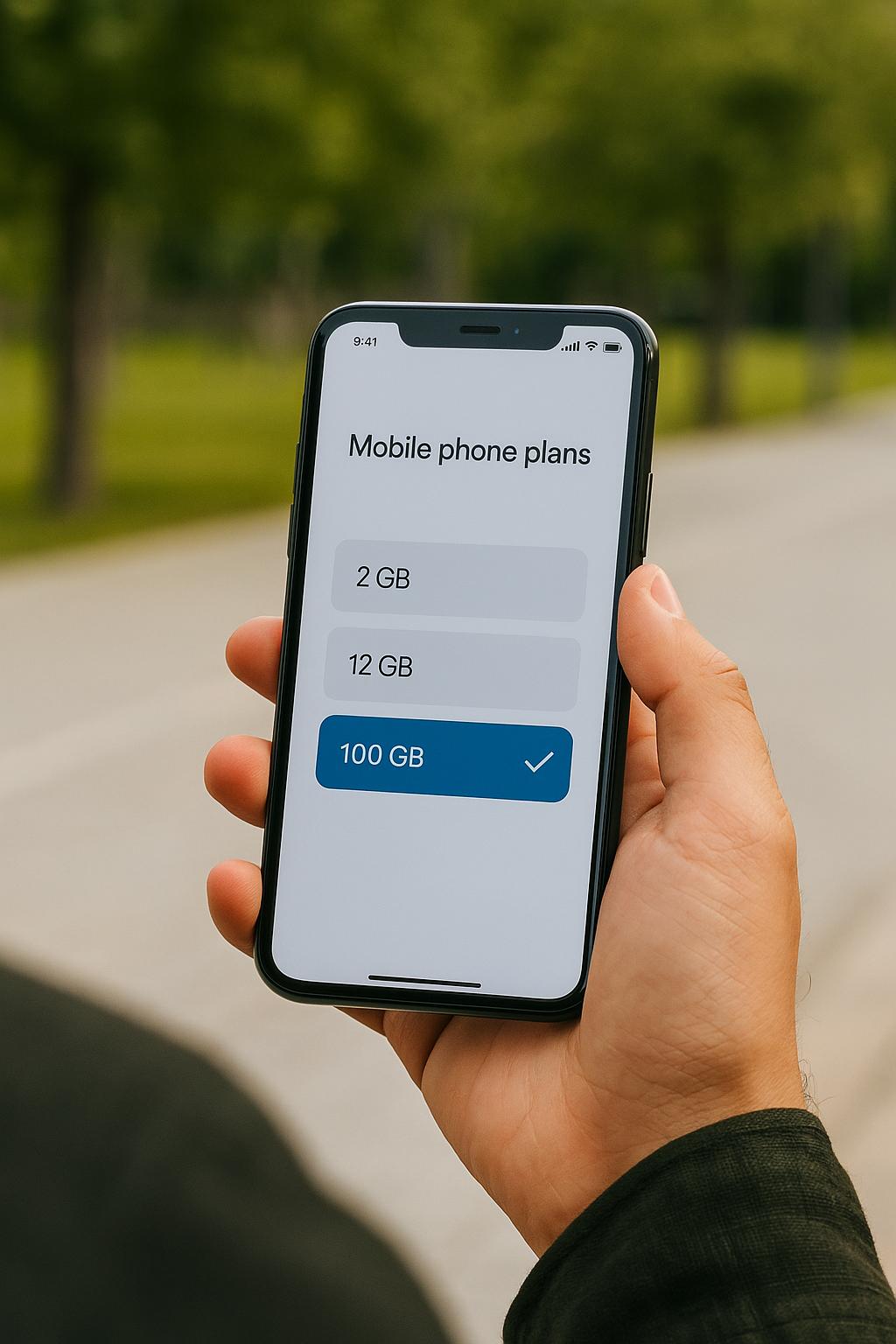 알뜰폰 100기가 가격