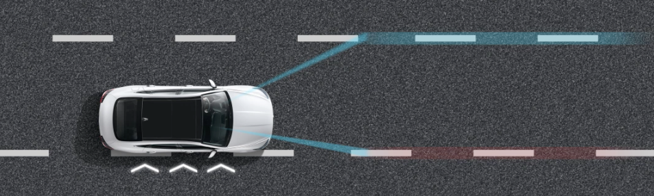 아반떼 안전기능 - 차로이탈방지 보조