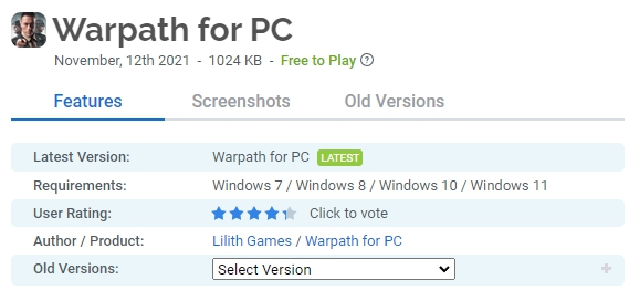 Warpath-for-PC