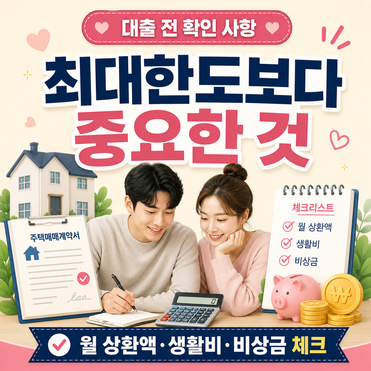 신혼부부 디딤돌대출 신청 전 확인 사항 이미지