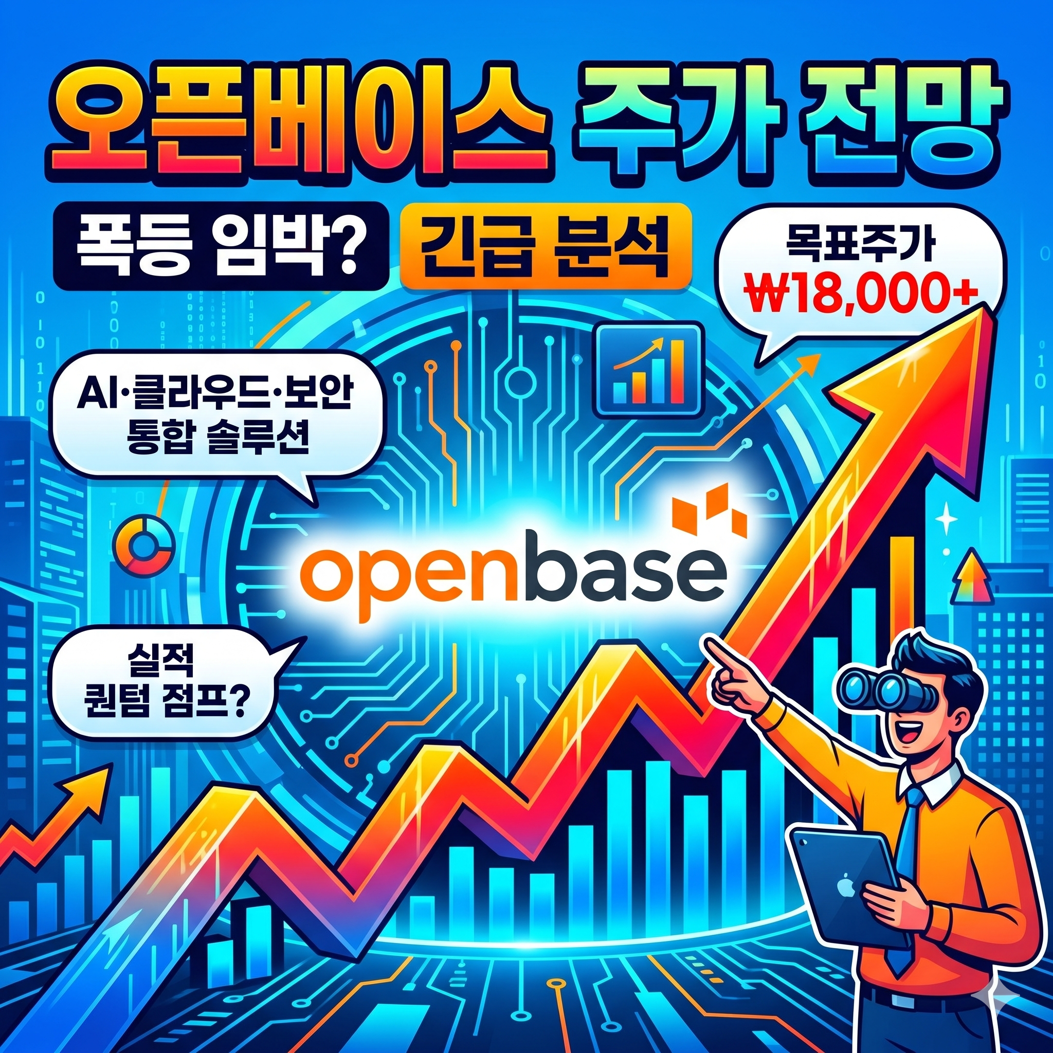 오픈베이스 주가 전망