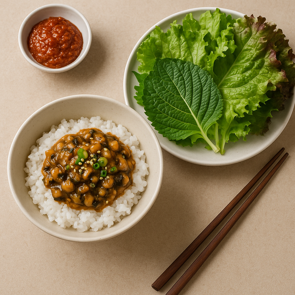 우렁쌈밥