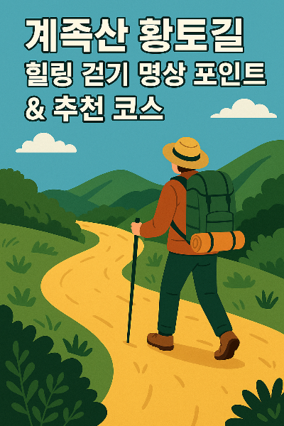 계족산 황토길 걷기, 힐링과 명상의 시간! 추천 코스·맛집·주차 총정리