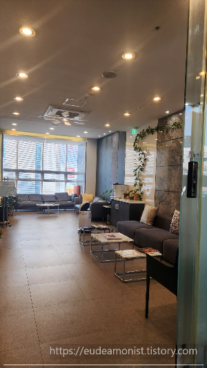 피부과 로비 사진