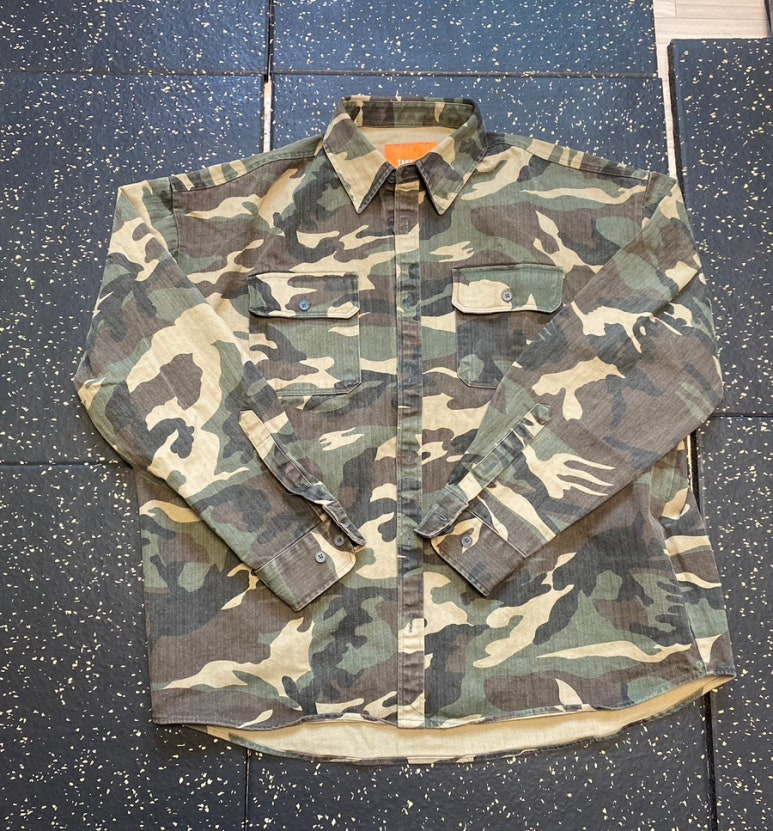 테이크이지 자이언트핏 카모셔켓 카모셔츠 카모자켓 빈티지자켓 빈티지셔츠 카모패턴 워크웨어셔츠 워크웨어자켓 밀리터리자켓 밀리터리셔츠 밀리터리웨어남자워크웨어(카모베이지)