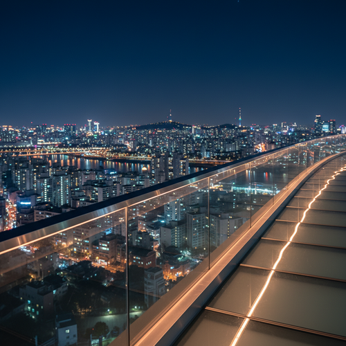밤의 용마산 스카이워크: 특별한 야경 즐기는 방법