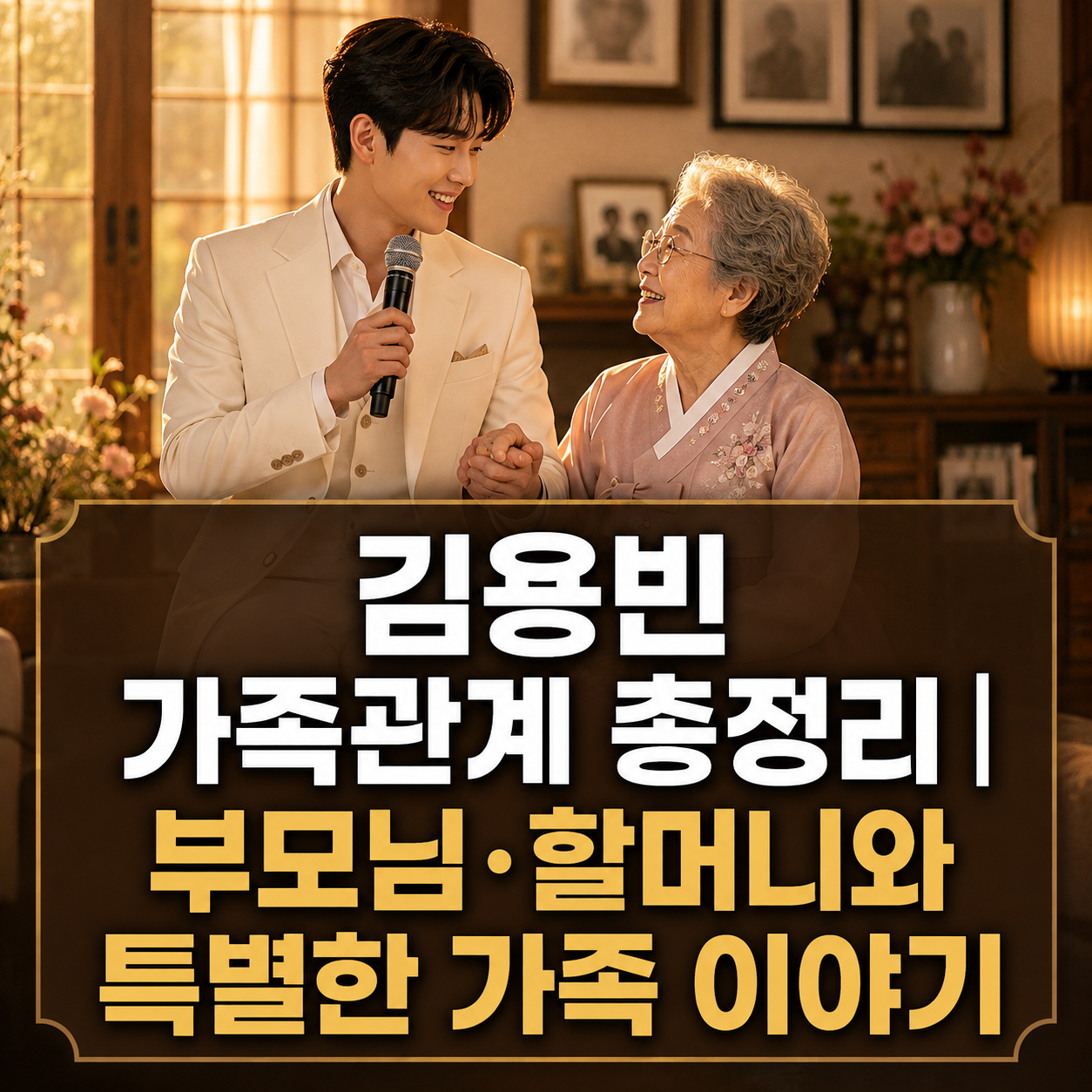 김용빈 가족관계 총정리｜부모님&middot;할머니와 특별한 가족 이야기
