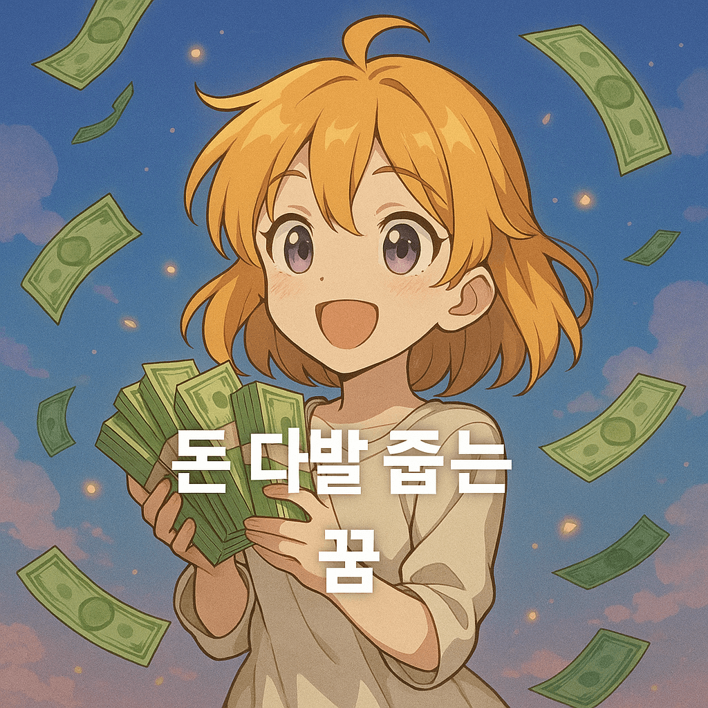 돈 다발 줍는 꿈 해몽