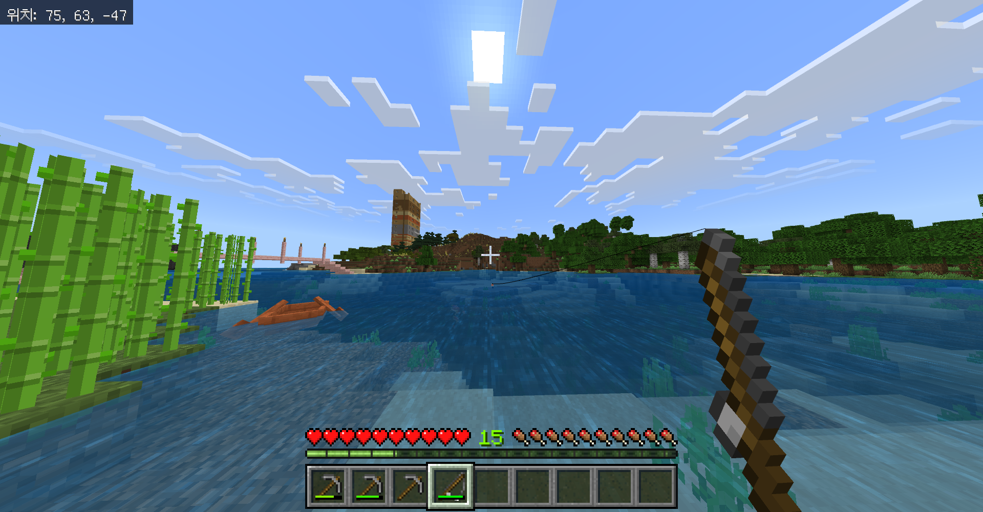 마인크래프트 낚싯대 조합법(+ 인챈트) 공략