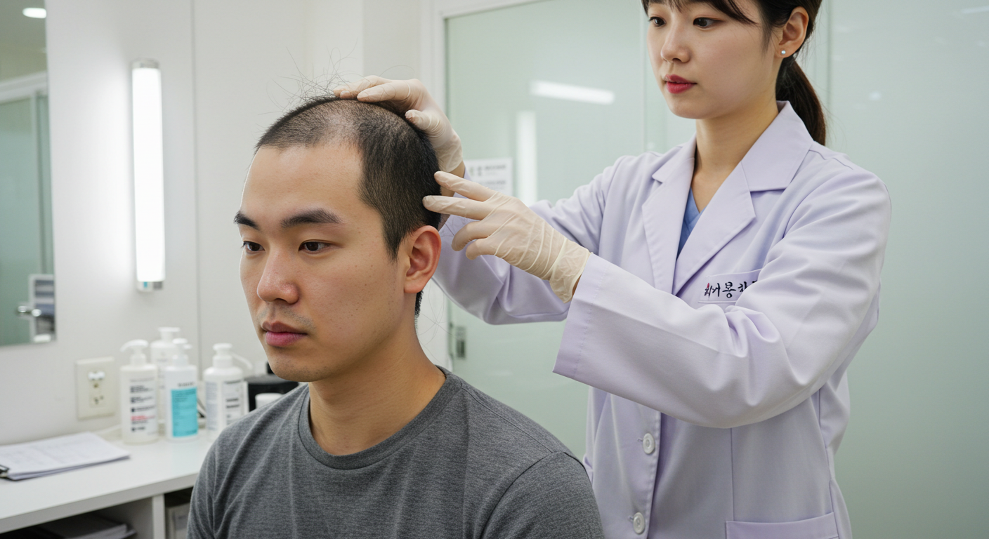 정수리 탈모 치료