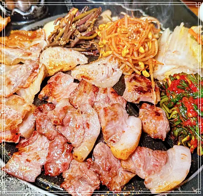 강남 신사 압구정 맛집 흑돼지 모듬 특수부위