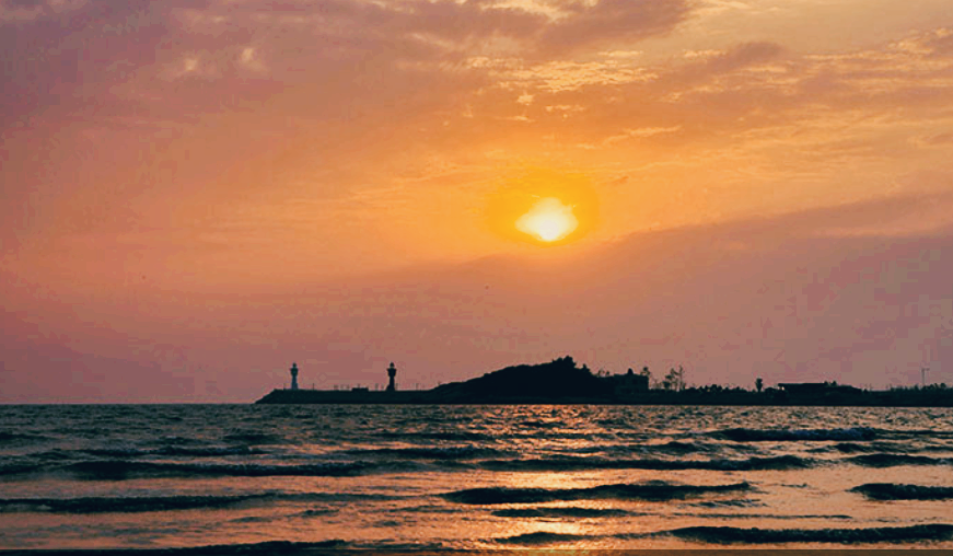 고창 구시포 해수욕장