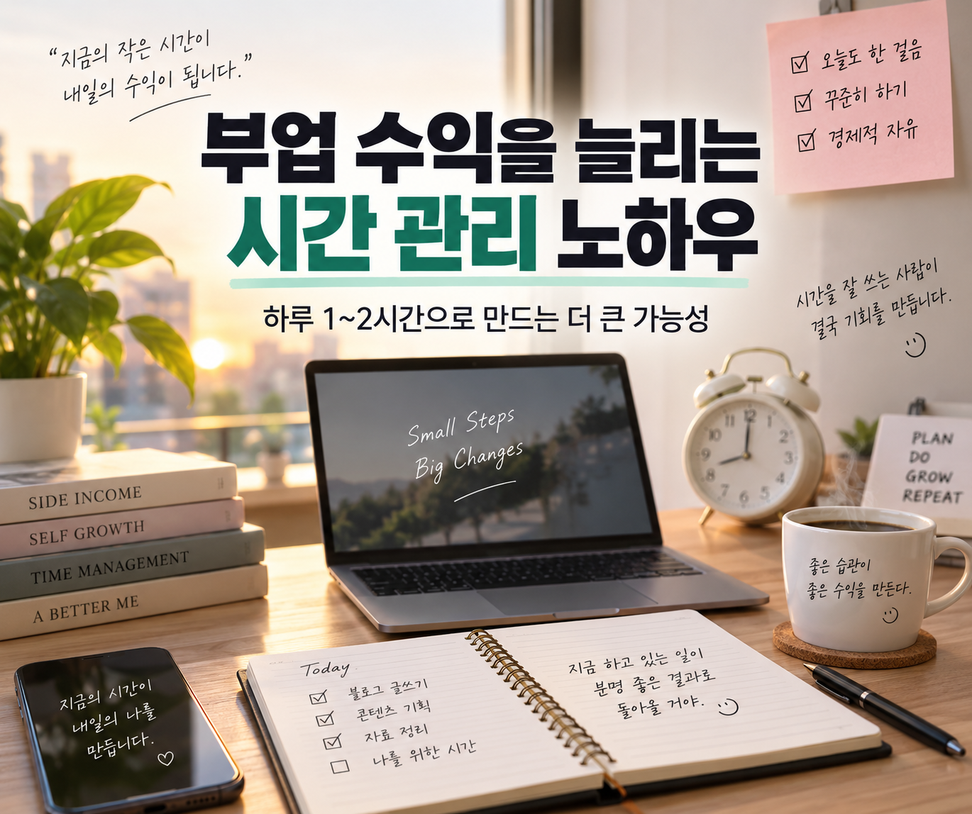 부업 수익을 늘리는 시간 관리 노하우