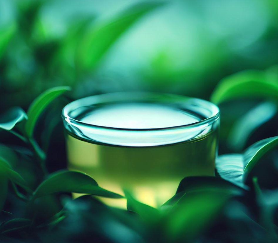 클로로필 음식, 녹차