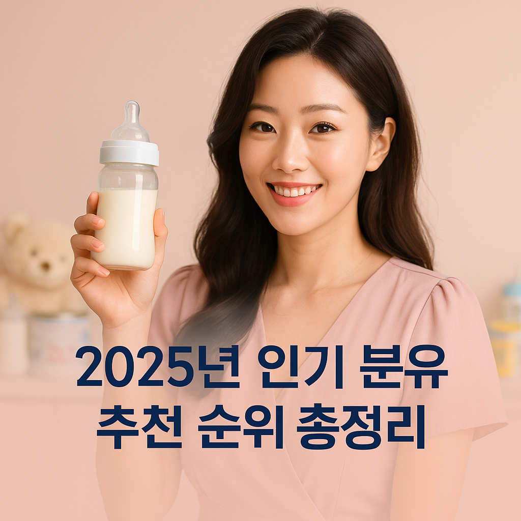 2025년 인기 분유 추천 순위 총정리!