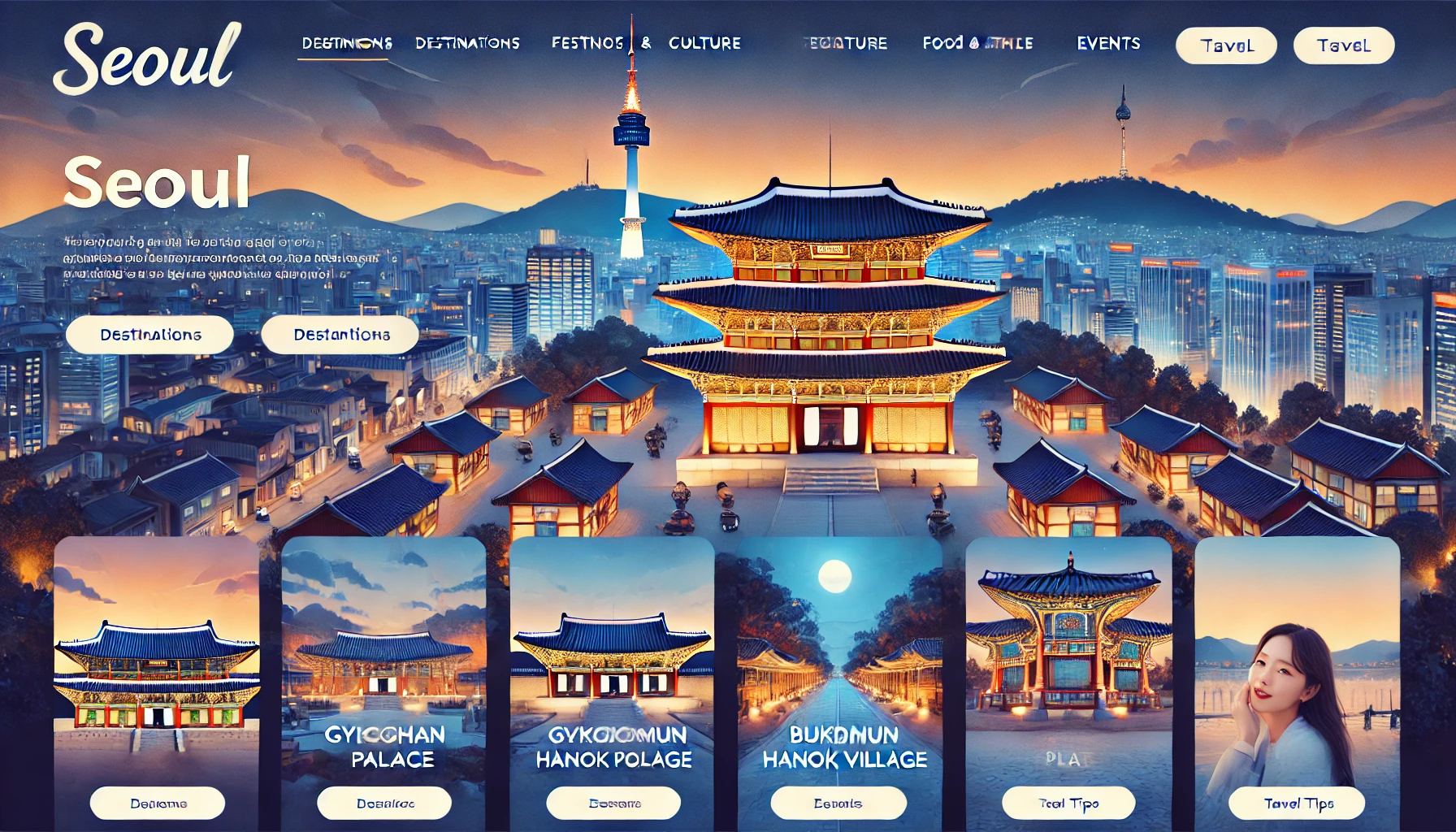 관광홈페이지 이미지 사진