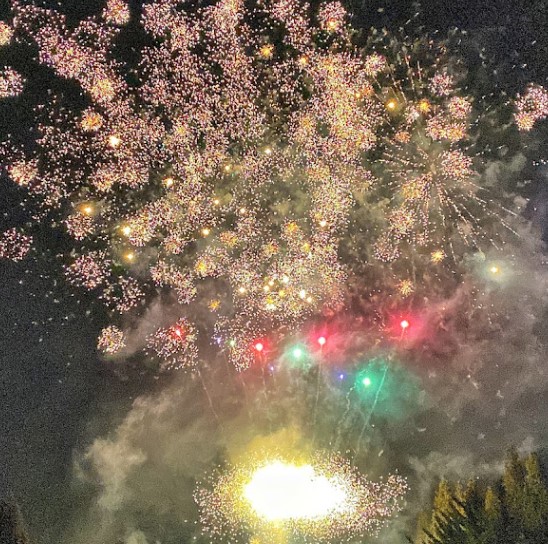 피나클랜드 불꽃놀이