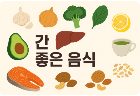 간에 좋은 음식