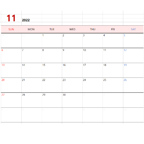 엑셀 달력 만드는 방법
