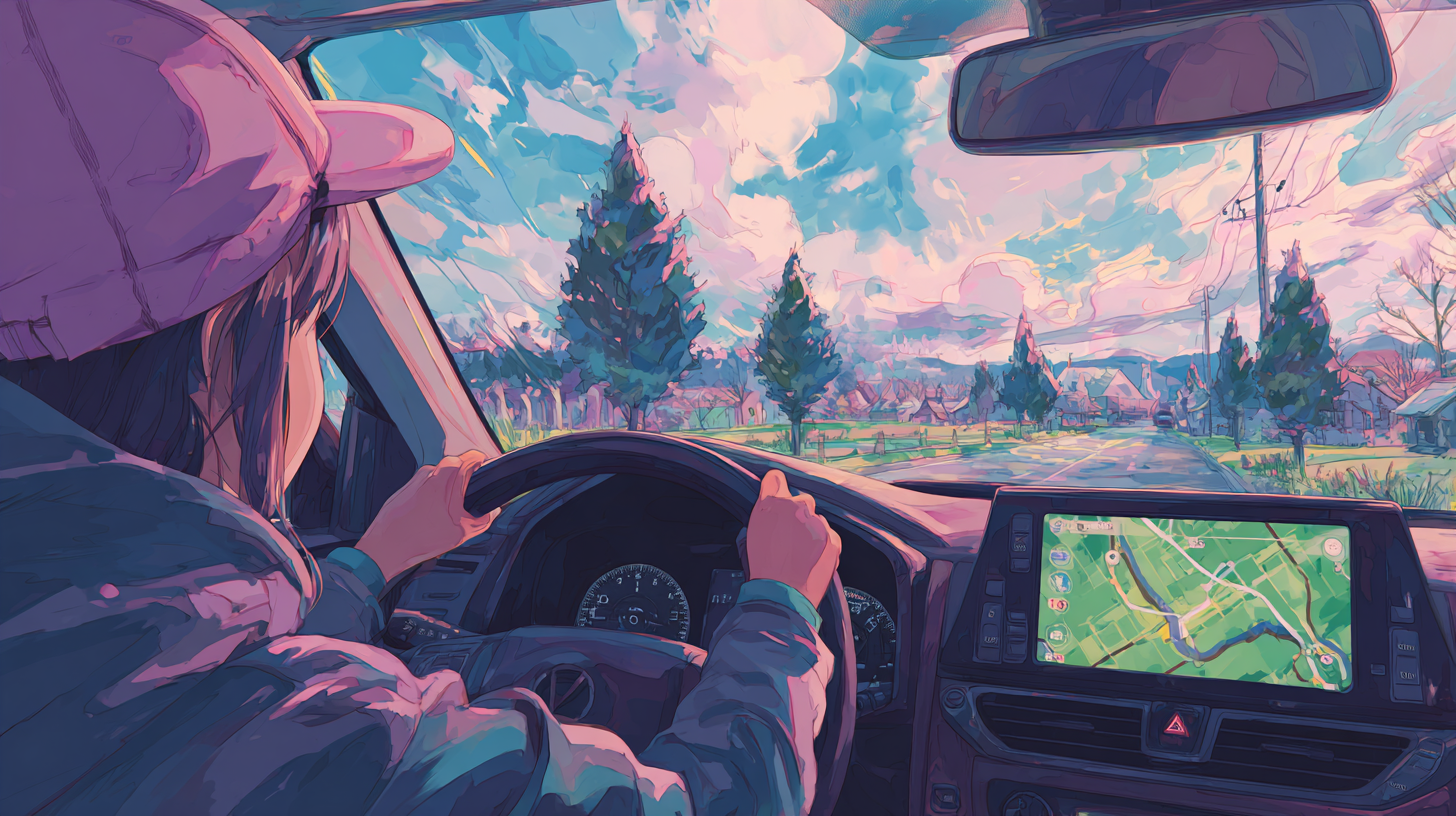 자동차 내비게이션 앱 사용법(초보 운전)