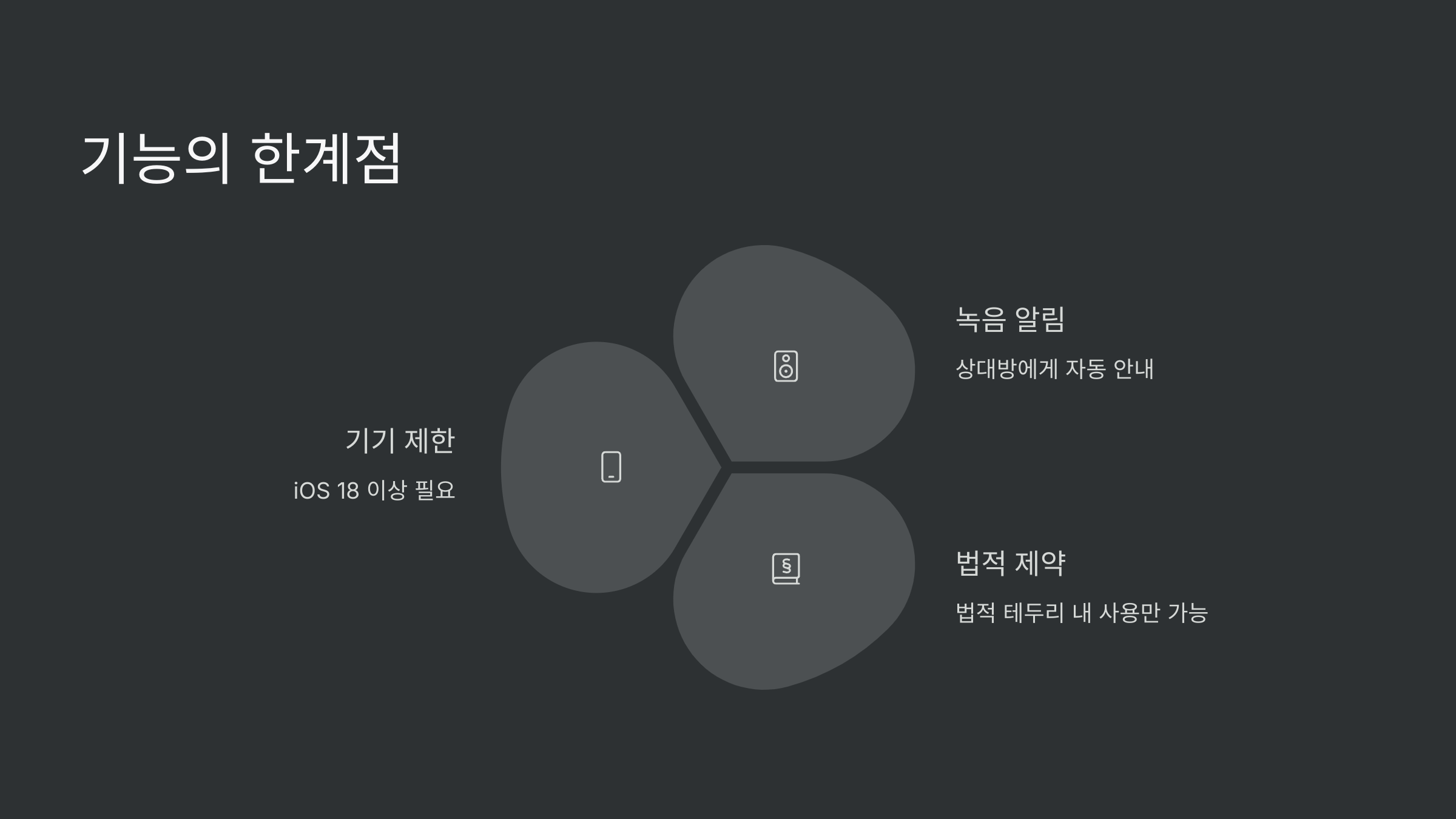 기능-한계