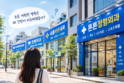 요즘 개원한 병원은 왜 간판이 비슷해졌을까?
