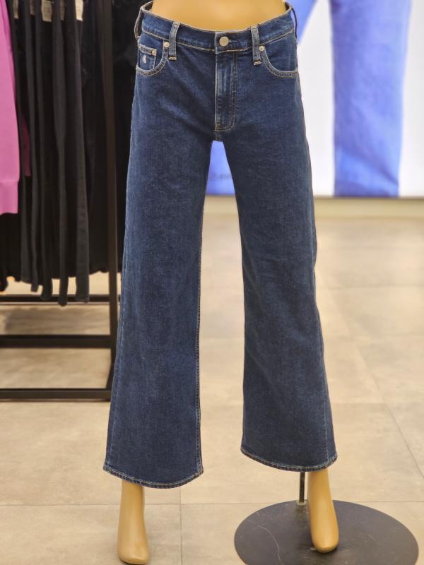 Calvin Klein Jeans 여성 와이드핏 데님 팬츠 J222284-1BJ