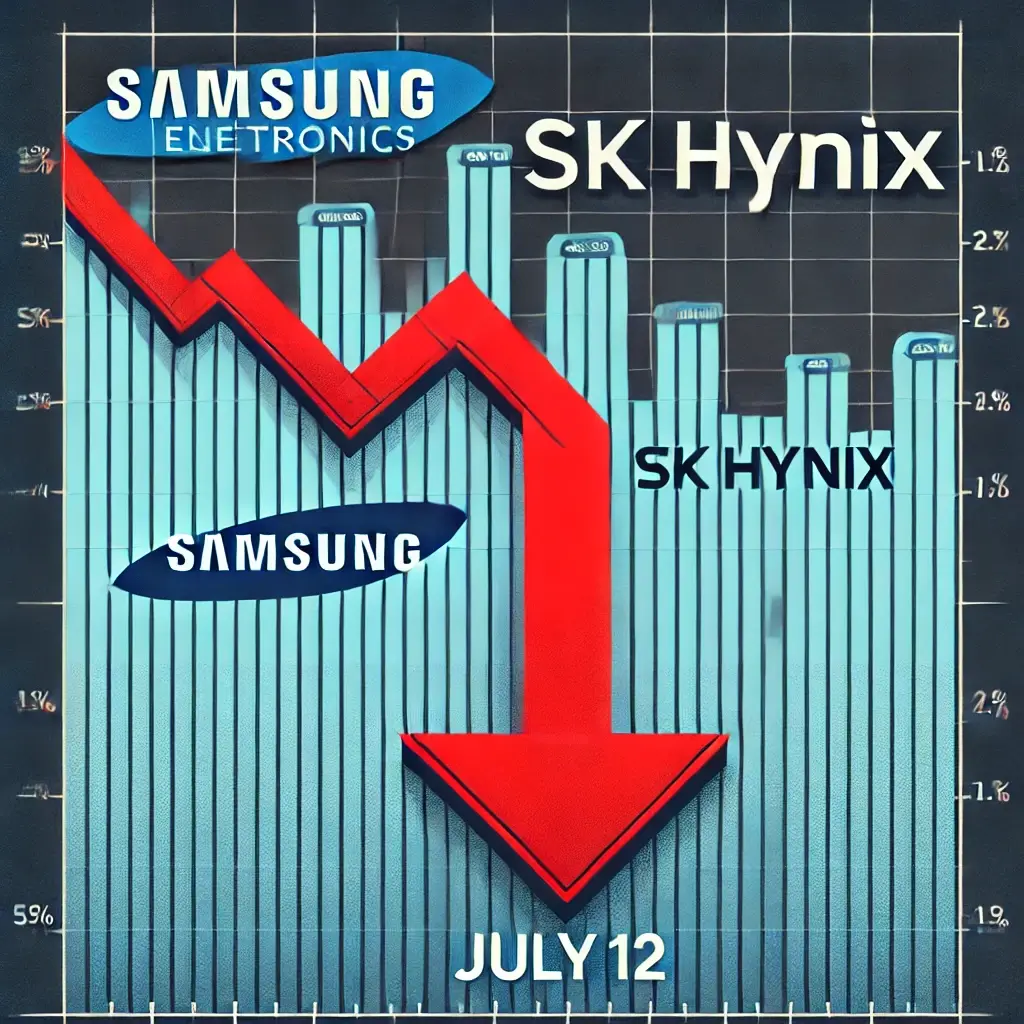 삼성전자 하이닉스 급락