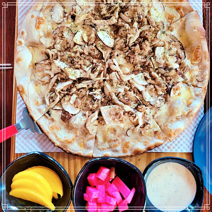 제주, 서귀포, 위미항 맛집 몸, 모자반, 퓨전 해물 짬뽕, 피자