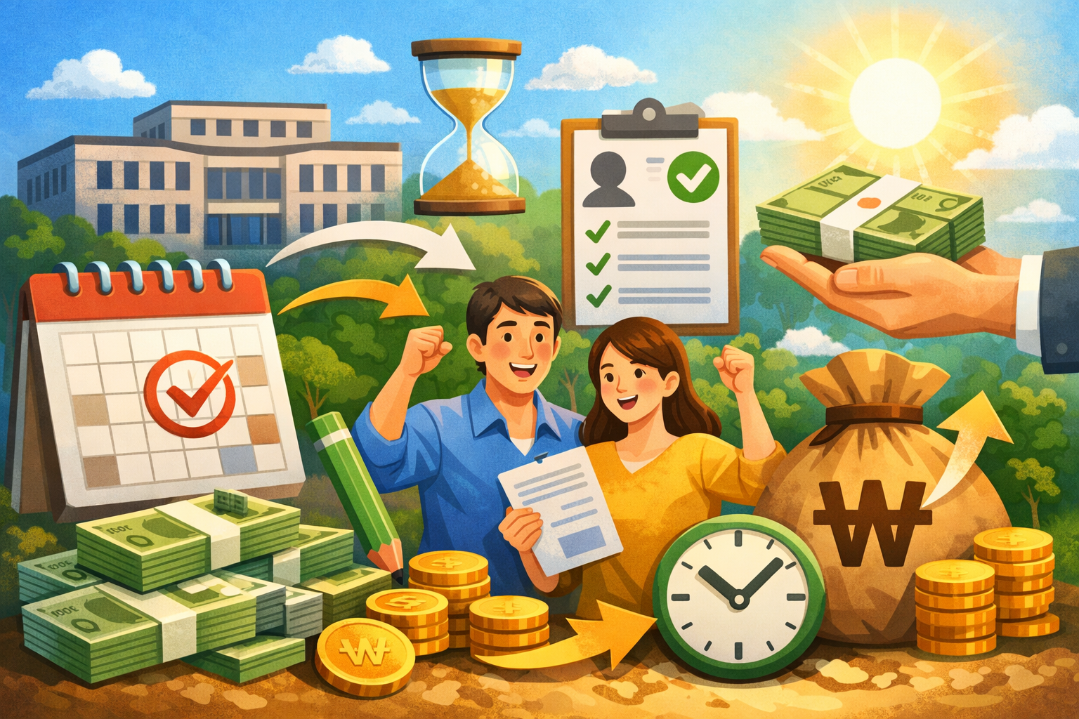 2026 근로장려금 신청방법 완벽정리|신청자격·기간·지급일까지 한눈에 관련 사진