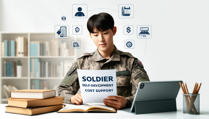군 복무 중인 병의 자기개발 비용 지원 안내