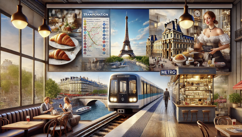 파리여행 가이드 대중교통, 맛집, 명소 총정리