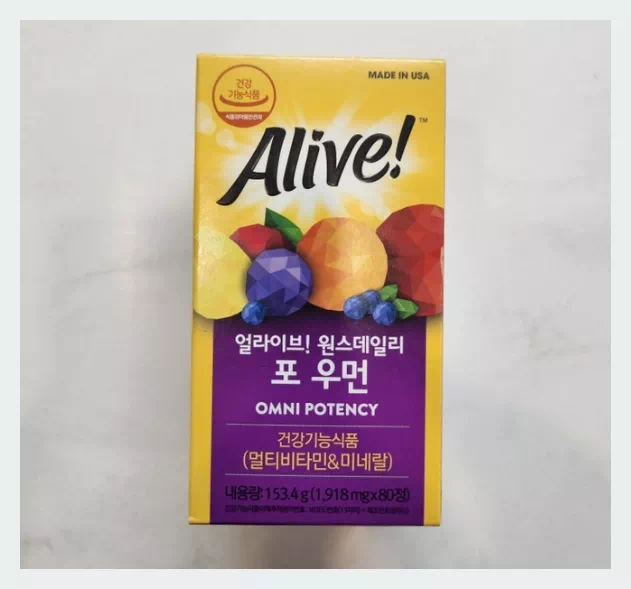 얼라이브 원스데일리 포 우먼